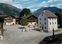 Switzerland Wallis Ernen Gasthaus Rossli Rathaus Und Tellenhaus - Ernen