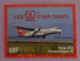 POLYNESIE FRANCAISE  YT 1179 NEUF**MNH "LES 60 ANS D'AIR HAITI" ANNÉE 2018 - Neufs