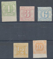 TIMBRE  ZEGEL STAMP ALLEMAGNE TOUR & TAXIS 1866 XX - Neufs