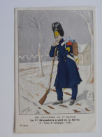 Uniforms Napoleon Army Empire 1 Garde  / Bucquoy Collection / Old Postcard - Uniformes