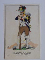 Uniforms Napoleon Army Empire 65 De Ligne  / Bucquoy Collection / Old Postcard - Uniformes