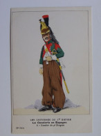 Uniforms Napoleon Army Empire Cavalerie En Espagne  / Bucquoy Collection / Old Postcard - Uniformes