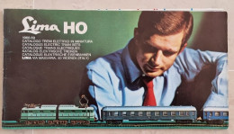 Catalogue Illustré TRAINS ELECTRIQUES (LIMA HO) 1968-69 (texte Multi Langues) - Locomotive