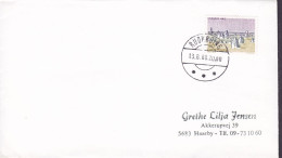 Denmark Brotype IId RUDKØBING 1980 Cover Brief Lettre Lindholm Høje (Cz. Slania) - Briefe U. Dokumente