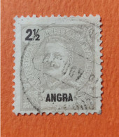 PORTUGAL : Angra - 1897 : Yvert N° 13 / Afinsa N° 13 . Oblitéré. - Angra