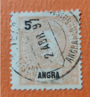 PORTUGAL : Angra - 1897 : Yvert N° 14 / Afinsa N° 14 . Oblitéré. - Angra