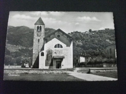 GIUBIASCO  CHIESA IN PRIMO PIANO E CASETTE SPARSE - Giubiasco