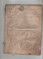 Etampes Simon Notaire 1781 Et 1786 Hochereau Des Grèves Desgrèves  Et Des Genêts Conseiller Du Roi - Non Classificati
