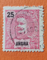 PORTUGAL : Angra - 1898/1905 : Yvert N° 20 / Afinsa N° 28 . Oblitéré. - Angra