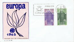 Spanien / Spain -  Mi-Nr 1565/1566 FDC (K1843) - 1965