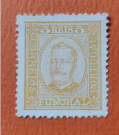 PORTUGAL : Funchal- 1892/1893 : Yvert N° 1 / Afinsa N° 1 . NSG. - Funchal