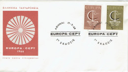 Griechenland / Greece -  Mi-Nr 919/920 FDC (K1850) - 1966