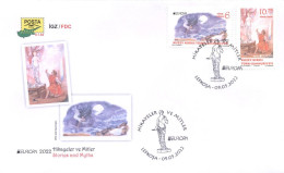 2022 - EUROPA - STORIES AND MYTHS - FDC - Mitología