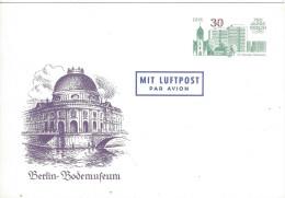 Carte Postale ALLEMAGNE DDR Entiers Postaux 1987 - 1e Jour – FDC (feuillets)