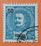 PORTUGAL : Funchal- 1897 : Yvert N° 21 / Afinsa N° 19 . Oblitéré. - Funchal