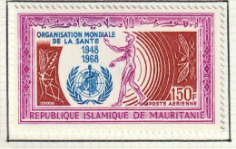 MAURITANIE - 20e Anniv. De L'Organisation Mondiale De La Santé - Y&T PA 77 - 1968 - MH - Mauritanie (1960-...)