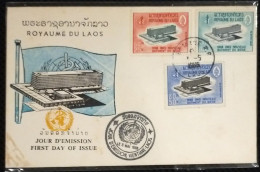 FDC Laos Cover 1968 : O.M.S. - Laos