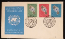 FDC Laos Cover 1965 : O.N.U. - Laos