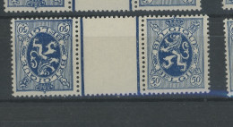 KT.8 **. Lion 50c **. Cote 280,--€ - Tête-bêche [KP] & Interpanneaux [KT]