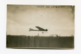 !!! MEETING DE TOURS DE 1910, CARTE PHOTO DE KULLER SUR MONOPLAN ANTOINETTE - Meetings