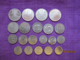 Germany: DDR Lot 20 Coins 1948 - 1986 - Sammlungen