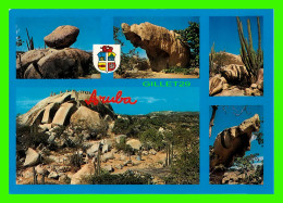 ARUBA - NETHERLANDS ANTILLES - CASIBARI ROCK GARDEN - FOTO R. DE GRAAFF - 4 MULTIVUES - - Aruba