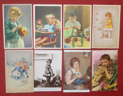 21 Cartes -  Enfant Avec Jouet - Enfants Avec Jouets - Other & Unclassified