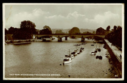 Ref 1626 - 1954 Real Photo Postcard - The New Richmond-Twickenham Bridge - Middlesex Surrey - Middlesex