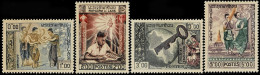 LAOS 1959 Mi 93-96 EDUCATION AND FINE ARTS MINT STAMPS ** - Laos