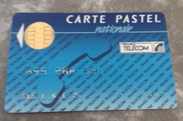 TELECARTE  / CARTE A PUCE ... CARTE PASTEL  NATIONAL - Non Classificati