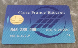 TELECARTE  / CARTE A PUCE ... CARTE FRANCE TELECOM - Ohne Zuordnung