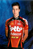 Carte Cyclisme Cycling サイクリング Format Cpm Equipe Cyclisme Pro Lotto Adecco Berry Floor 2000 Wim Heselmans Belge TB.Etat - Cycling