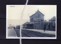 PHOTO OPWIJK  VLAAMSE BRABANT GARE STATION STATION REPRO - Opwijk