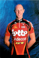 Carte Cyclisme Cycling サイクリング Format Cpm Equipe Cyclisme Pro Lotto Adecco Berry Floor 2000 Paul Van Hyfte Belge TB.E - Ciclismo