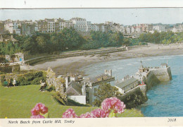 TENBY -NORTH BEACH FROM CASTLE HILL - Pembrokeshire