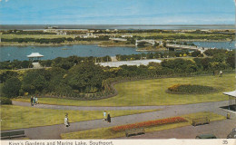 SOUTHPORT - KINGS GARDENS AND MARINE LAKE - Southport