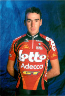 Carte Cyclisme Cycling サイクリング Format Cpm Equipe Cyclisme Pro Lotto Adecco Berry Floor 2000 Kurt Van De Wouwer Belge TB.E - Cycling