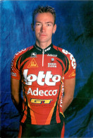 Carte Cyclisme Cycling サイクリング Format Cpm Equipe Cyclisme Pro Lotto Adecco Berry Floor 2000 Mario Aerts Belge En B.Etat - Wielrennen
