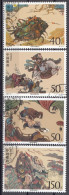 CHINA 2869-2872,used,falc Hinged - Used Stamps