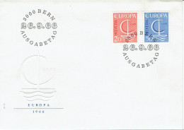 Schweiz / Switzerland - Mi-Nr 843/844 FDC (K1862) - 1966