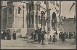 Monaco-----old Postcard - Kathedrale Notre-Dame-Immaculée