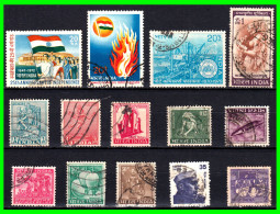 INDIA – ( ASIA ) – LOTE 14 SELLOS DIFERENTES AÑOS Y VALORES - Used Stamps