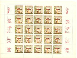 1964. USSR/Russia, Mushrooms, Mich.2983y/2987y, 5 Sheetlets, Mint/** - Nuovi