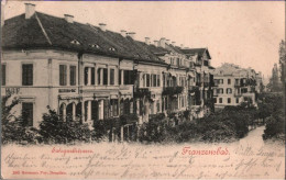 ! Alte Ansichtskarte Aus Franzensbad, Salzquellstraße, 1905 - Tchéquie