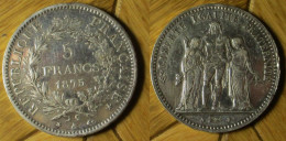 Hercule - 5 Francs 1875 A - 5 Francs