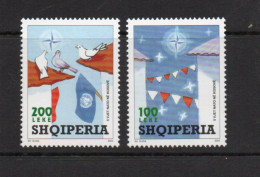 NATO - ALBANIA - 2004 - NATO IN KOSOVO  SET OF 2 MINT NEVER HINGED - NATO