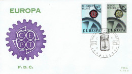 Belgien / Belgium - Mi-Nr 1472/1473 FDC (K1867) - 1966