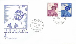 Italien / Italia - Mi-Nr 1224/1225 FDC (K1873) - 1966