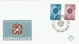 Niederlande / Netherland - Mi-Nr 878/879 FDC (K1877) - 1966