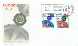 Spanien / Spain - Mi-Nr 1682/1683 FDC (K1881) - 1966